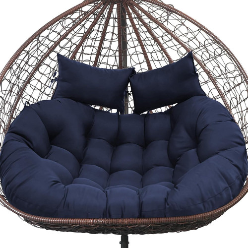 Double hanging egg - egg, chair