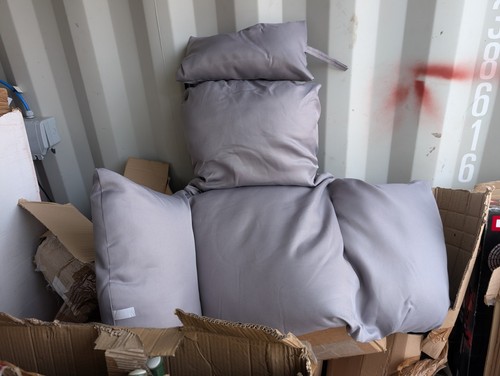 Grey replacement cushion - grey, set