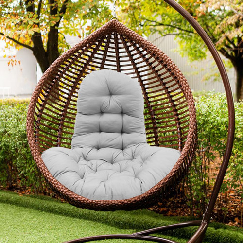 Egg chair cushion black - chair,