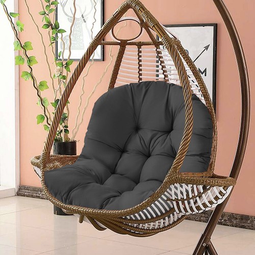Egg chair cushion - cushion, rattan